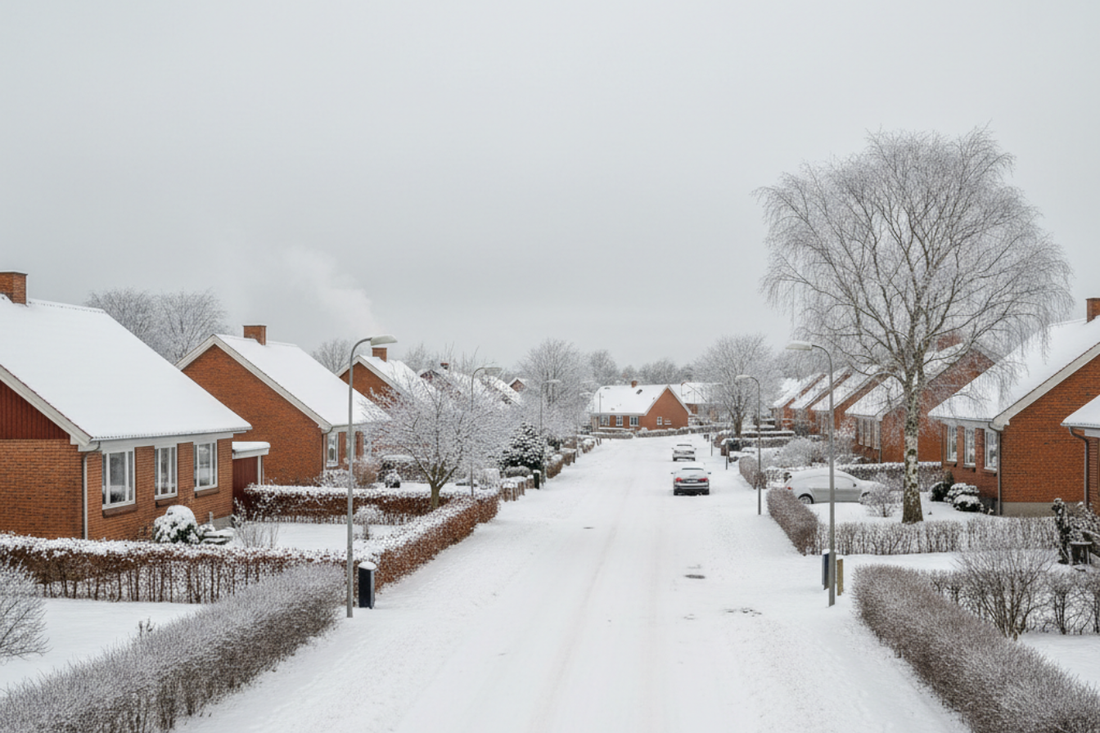 Smeltevand ved huset kan være et tegn på et større problem: Høj grundvandsstand og dårlig afledning