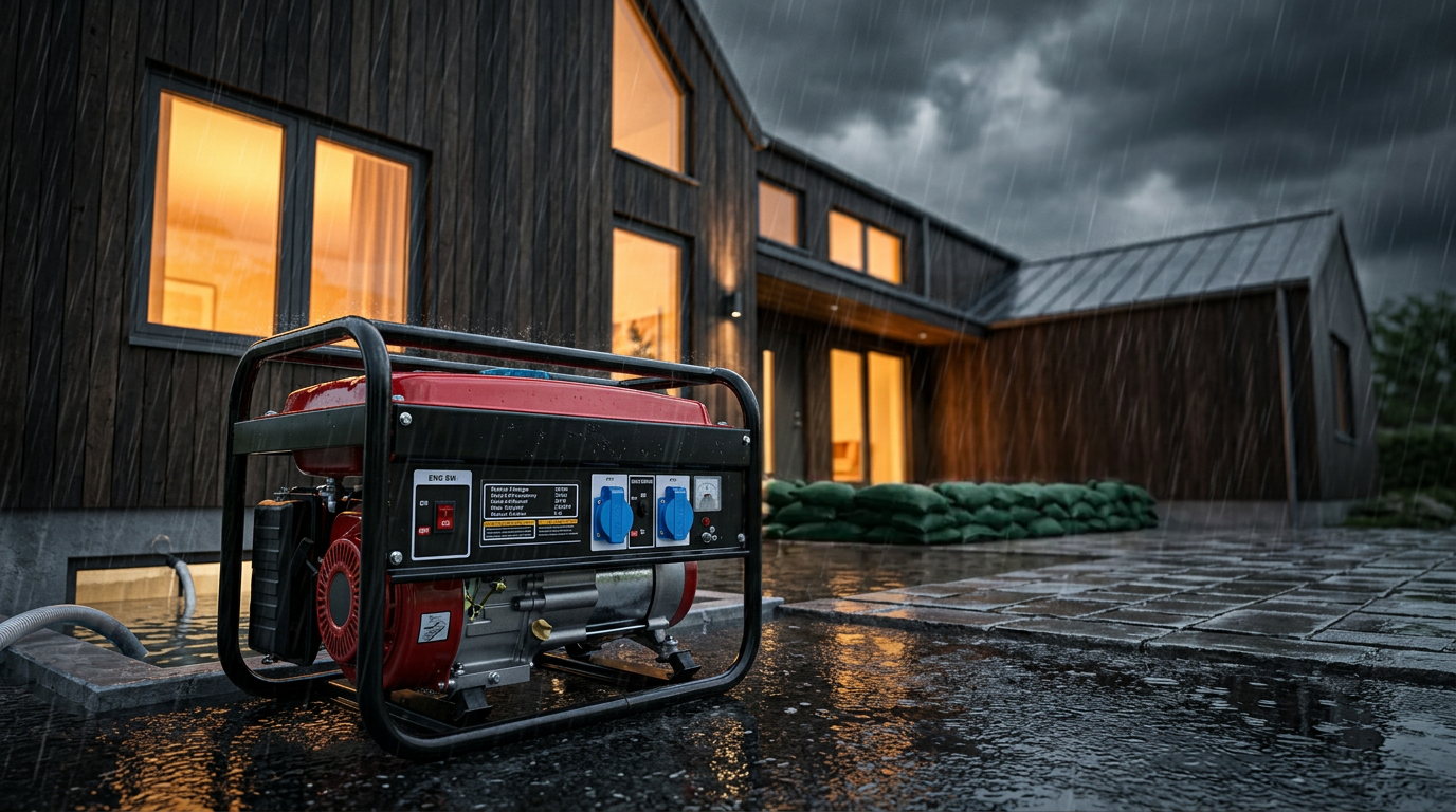 Nødstrømsgenerator 3500W – hvad kan den, og hvem har brug for den?