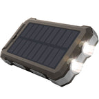 Powerbank med solceller | 2 x USB | 20.000 mAh