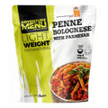 Adventure Menu | Penne Bolognese med Parmesan | Big Portion 158g