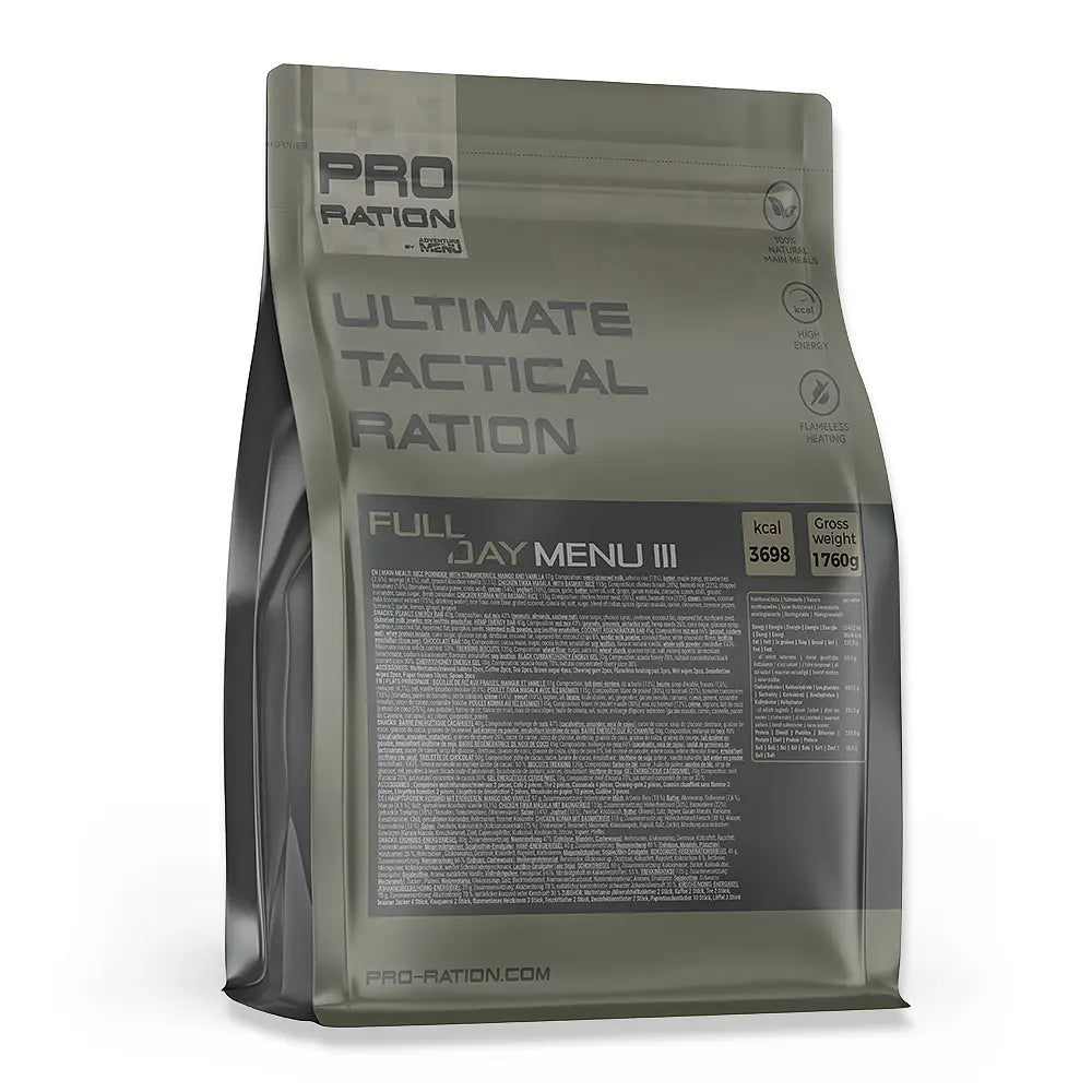 Hel-dags ration | Vegetarisk | Pro Ration | 1800g