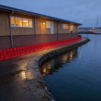 ABS Barriere, højde 52cm x bund længde 63cm x bredde 70cm