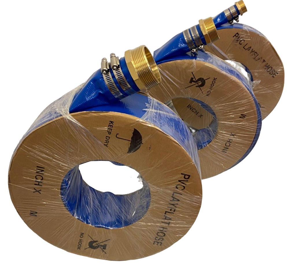 PVC Aftapningsslange lay-flat | 25 m