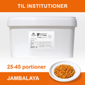 Frysetørret mad | Jambalaya | 25-45 portioner | Convar Emergency Food | 4500 g