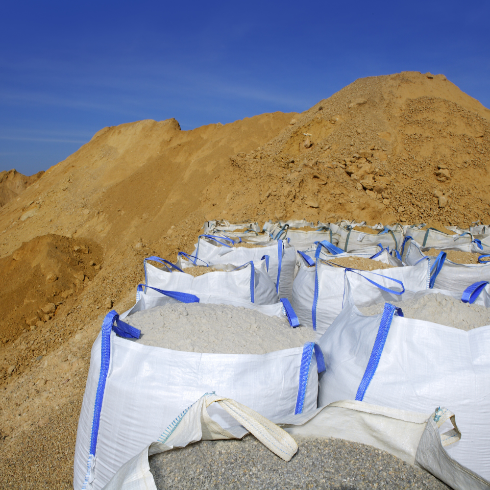 Big Bag m. topskørt, 90 x 90 x110cm