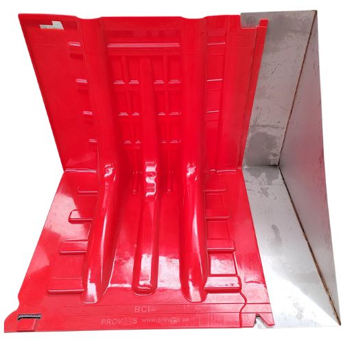 ABS Barriere, højde 80cm x bund længde 90cm x bredde 97cm