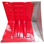 ABS Barriere | H: 80 cm x Bund L: 90 cm x B: 97 cm