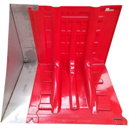 ABS Barriere, højde 52cm x bund længde 63cm x bredde 70cm