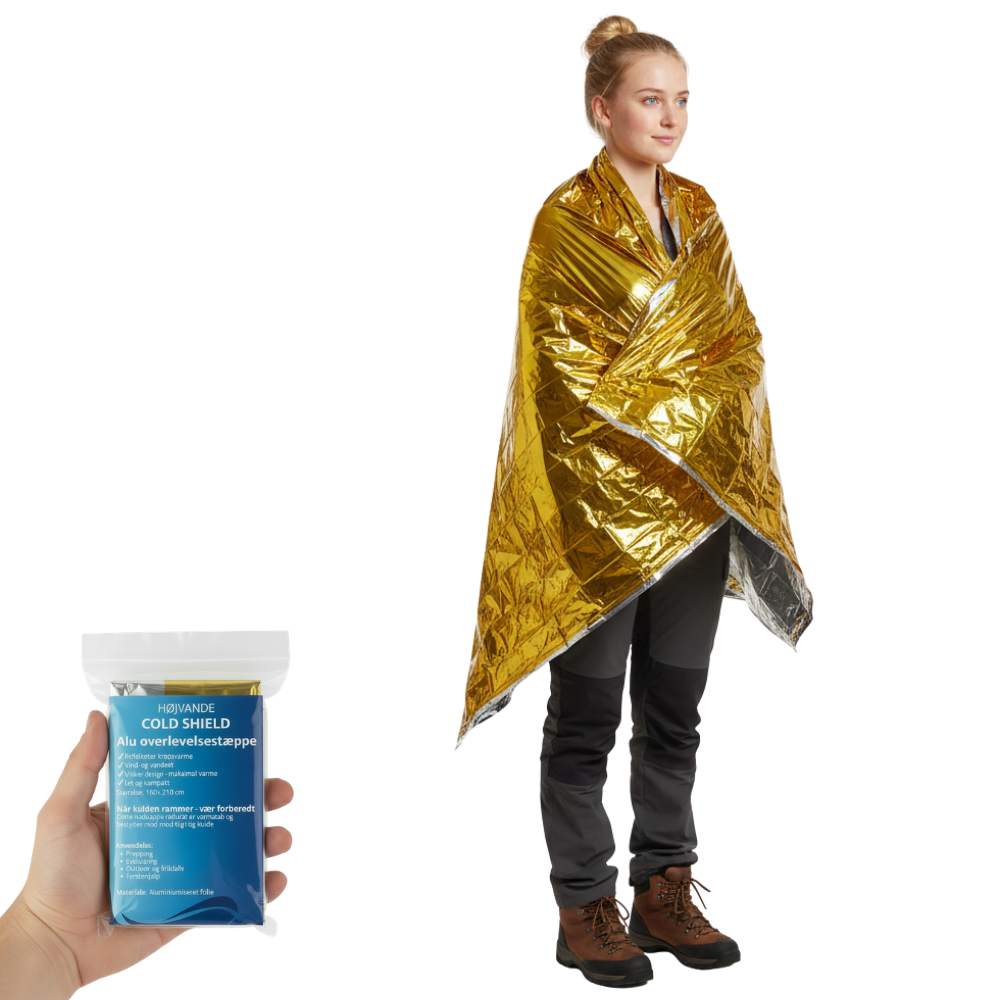 Alu overlevelsestæppe | 160 x 210 cm