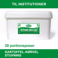 Frysetørret mad | Kartoffel-kørvel-stuvning | 30 portionsposer | FoodVault | 3000 g