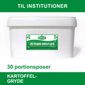 Frysetørret mad | Kartoffelgryde | 30 portionsposer | FoodVault | 3000g