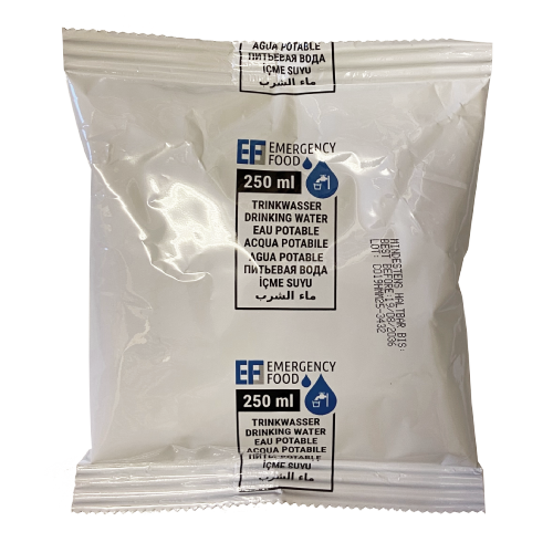 Nødvandskasse | 24 ps | 10 års holdbarhed | Convar Emergency Food | 6000 g