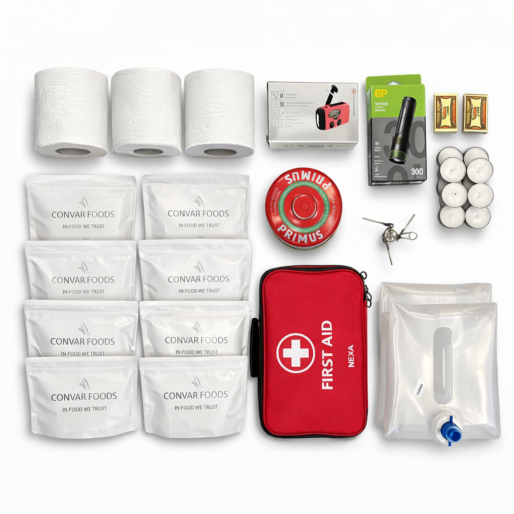 Prepping kasse til 3 døgn | 1 person