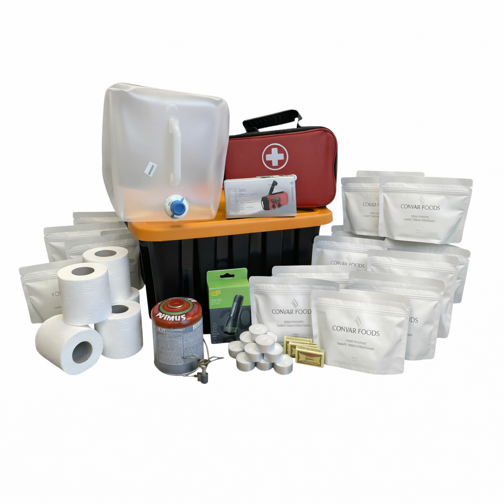 Prepping kasse til 3 døgn | 3 personer