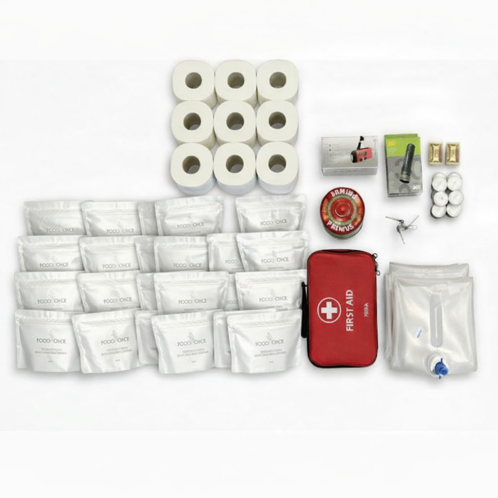 Prepping kasse til 3 døgn | 3 personer