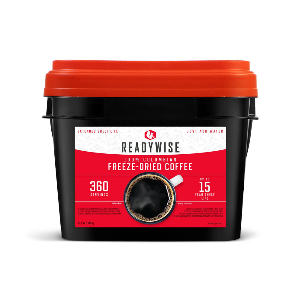 ReadyWise frysetørret kaffe, 360 portioner