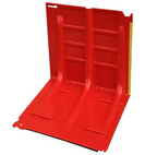 ABS Barriere, højde 52cm x bund længde 63cm x bredde 70cm