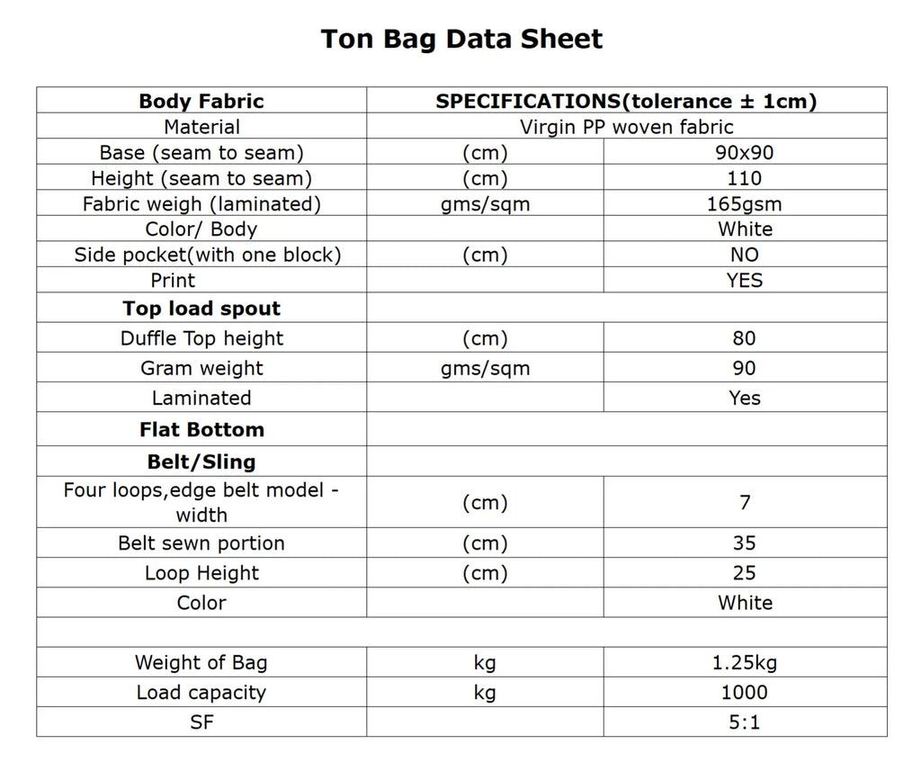 Big Bag | 90 x 90 x 110 cm