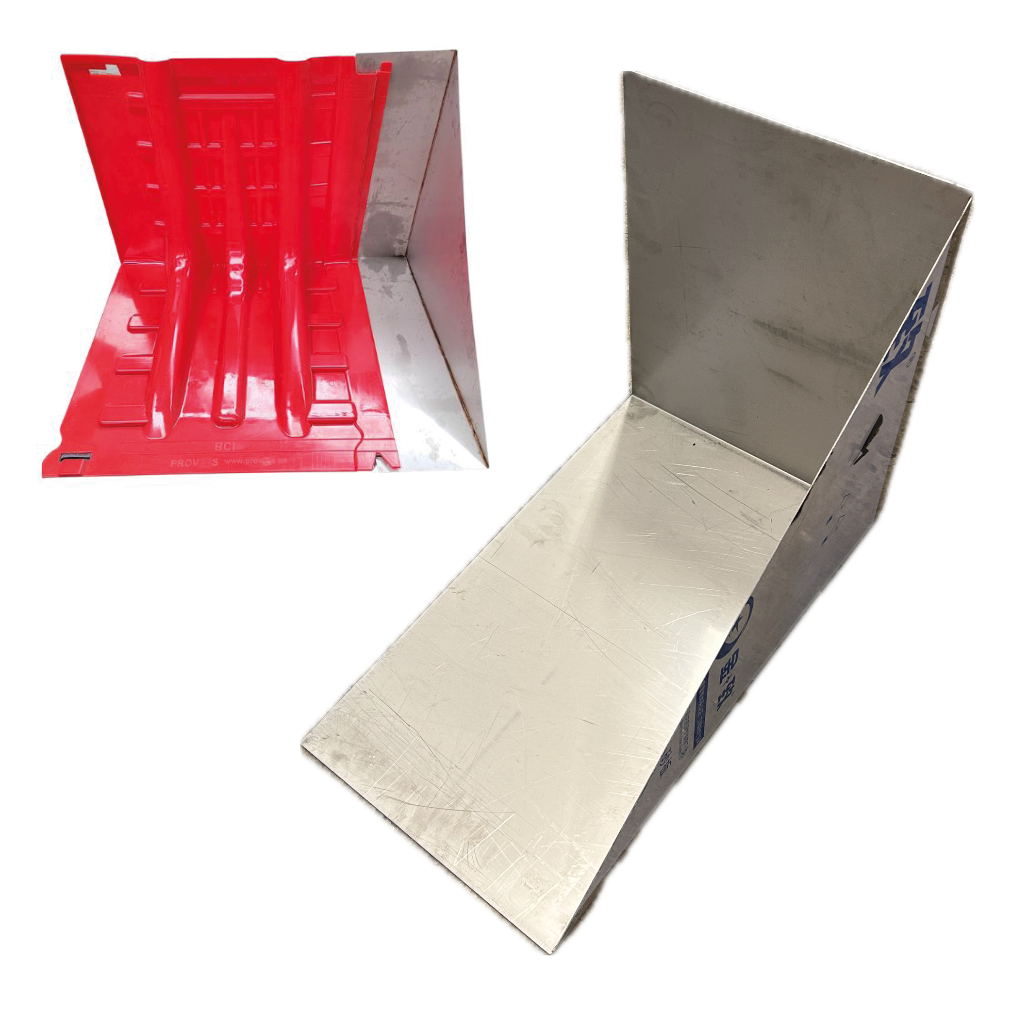 ABS Barriere | H: 80 cm x Bund L: 90 cm x B: 97 cm