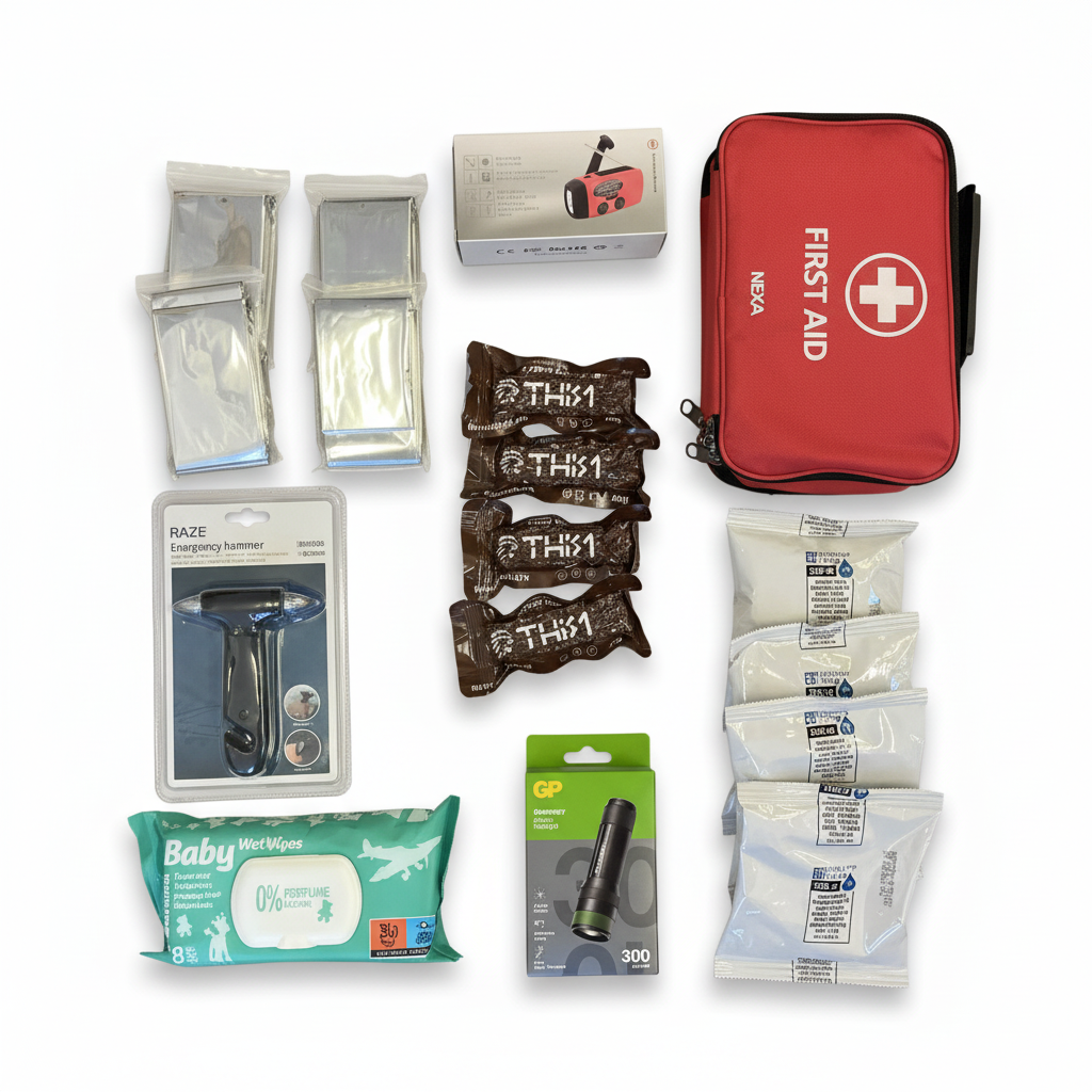 Prepping kasse til bil | 2 personer