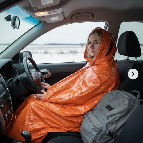 Alu overlevelses-Bivy Bag med nødfløjte