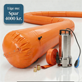 Komplet sommerhus oversvømmelsespakke | 50 meter tube og pumpekit