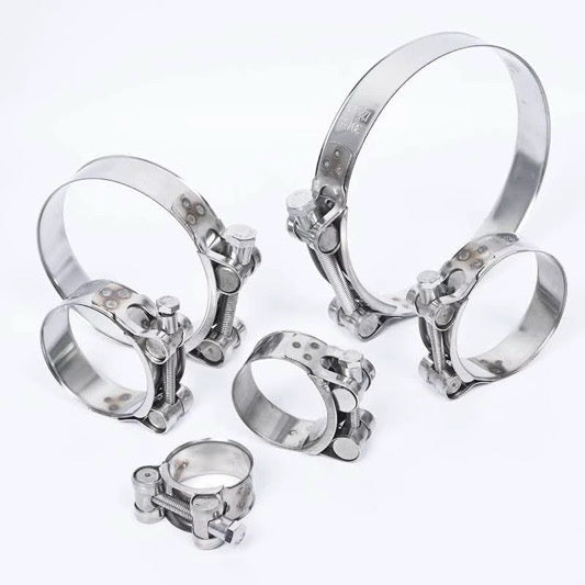 Spændebånd, rustfrit stål (SS201) – alle størrelser