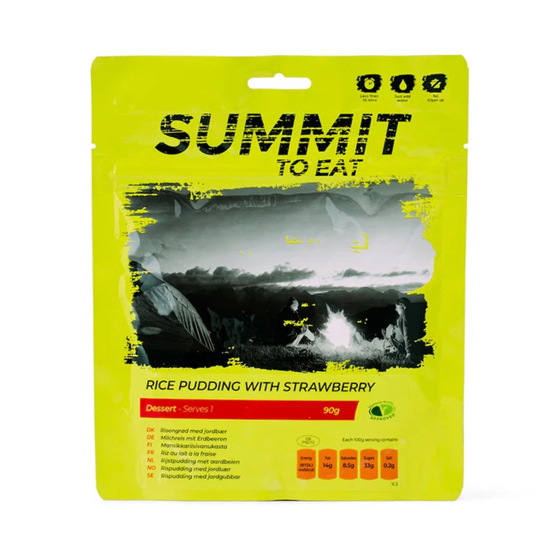 Summit To Eat Risengrød med Jordbær