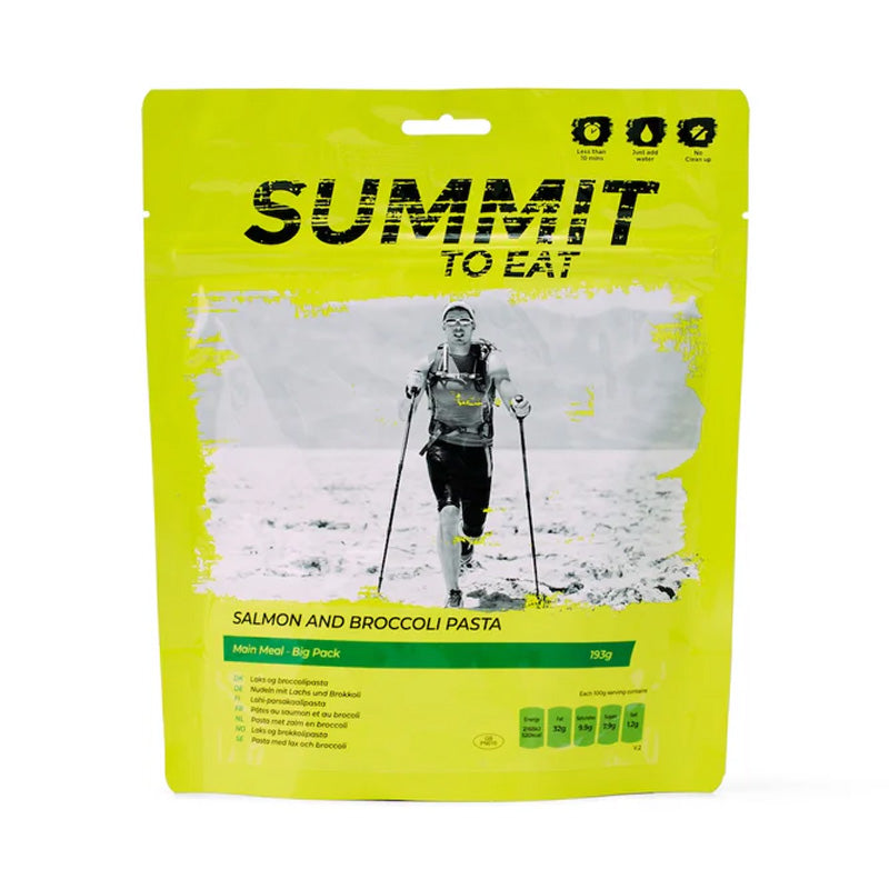 Summit To Eat Laks og Broccolipasta Big Pack