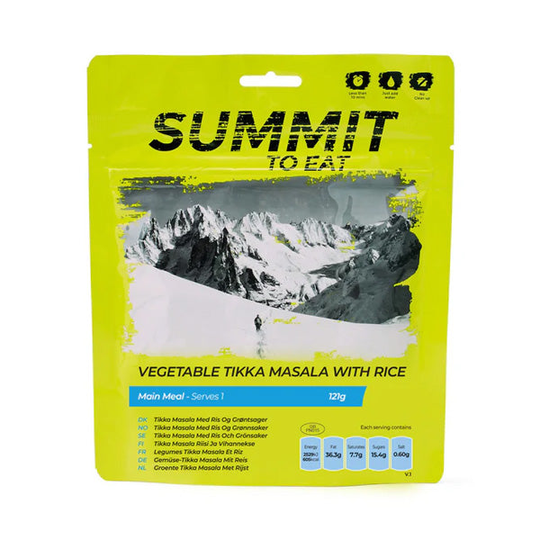 Summit To Eat Vegetar Tikka med Ris 121g